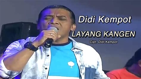 Karakteristik Musik Daerah: Didi Kempot - Layang Kangen (Versi Campursari)
